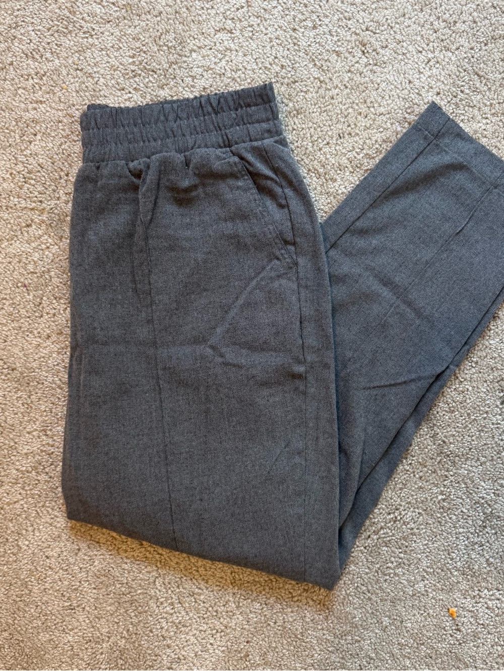 Abercrombie & Fitch Grey Pull On Trousers Size M